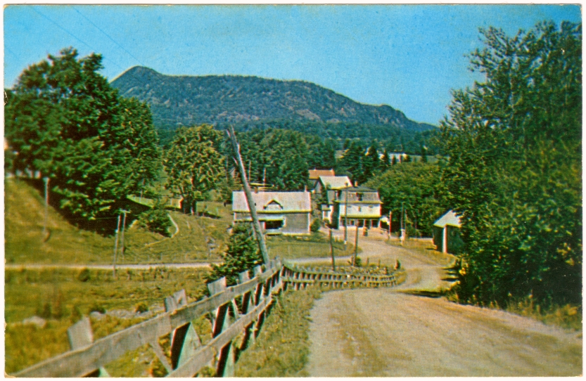 Postcard of Vale Perkins in 1950s